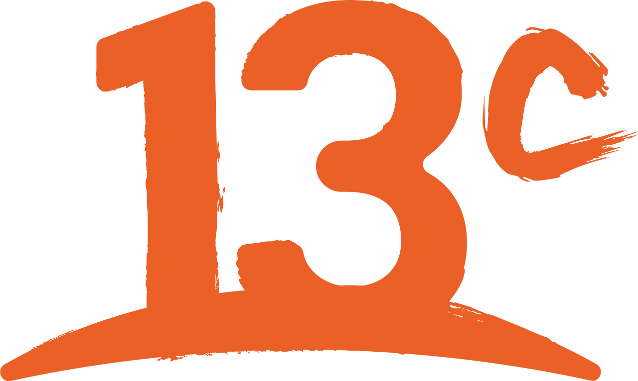 13C