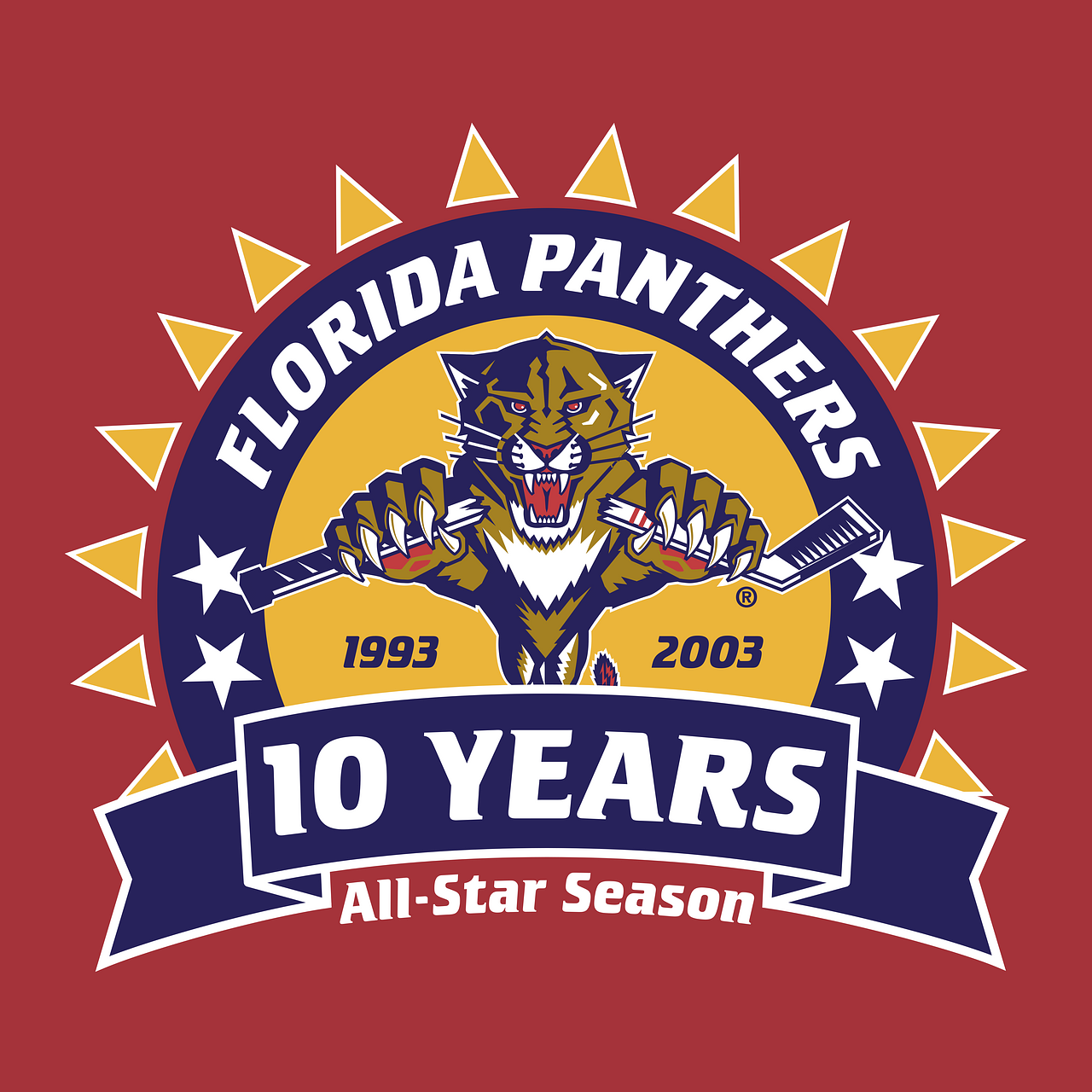 Florida Panthers 10 years