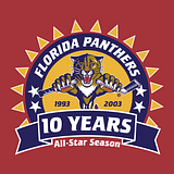 Florida Panthers 10 years