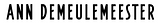 Ann Demeulemeester