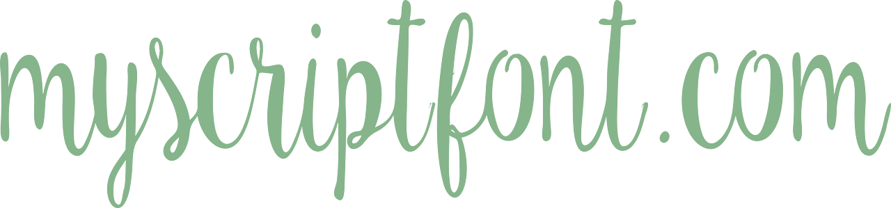 MyScriptFont.com