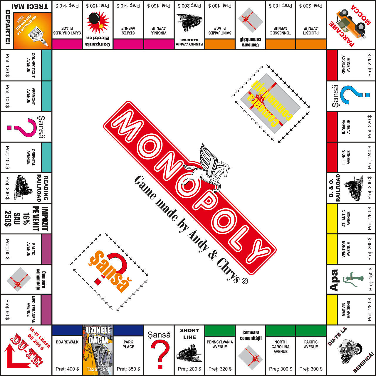 Romanian Monopoly