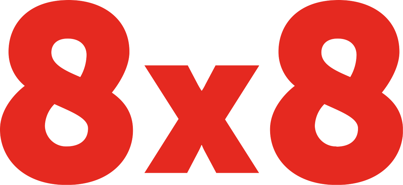 8×8