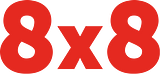 8×8