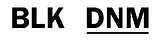 BLK DNM