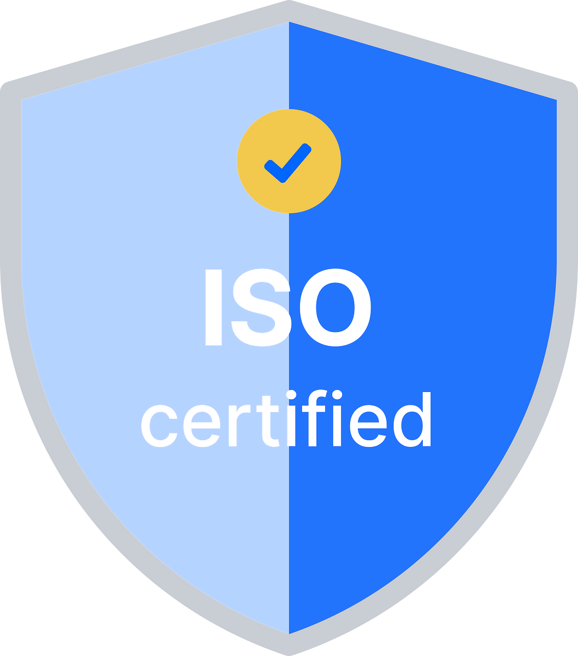 ISO Certified Badge