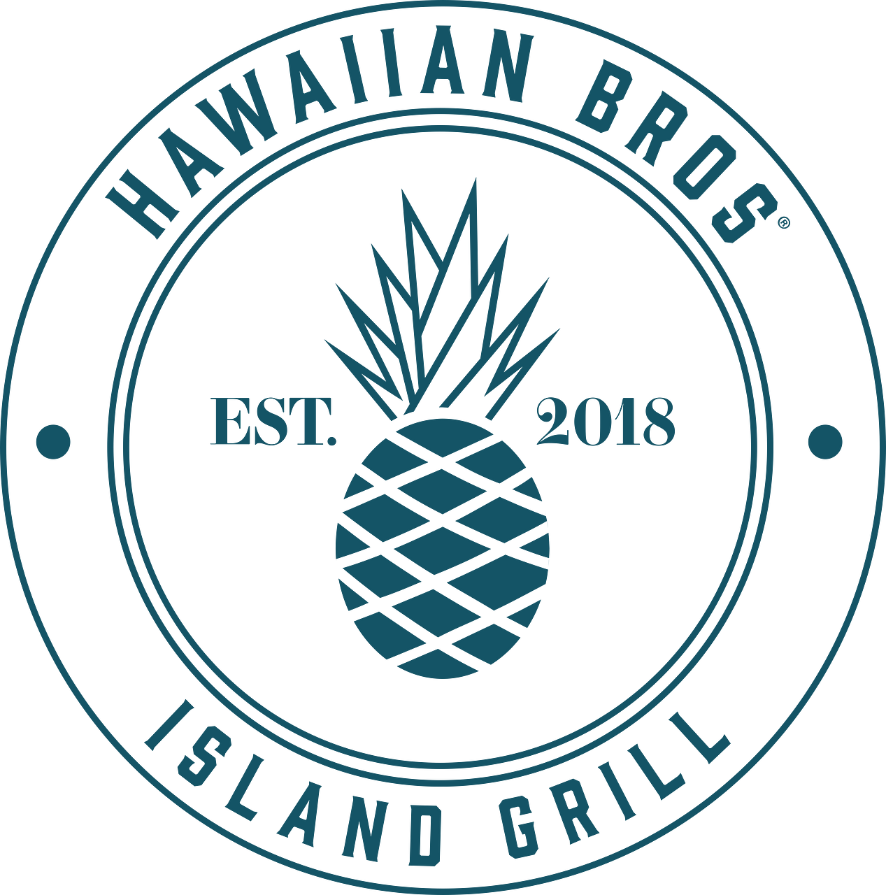 Hawaiian Bros Island Grill Badge